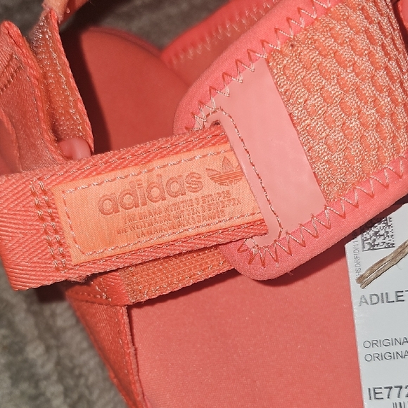 adidas Kids Coral Pink Sport Sandals - Picture 3 of 5